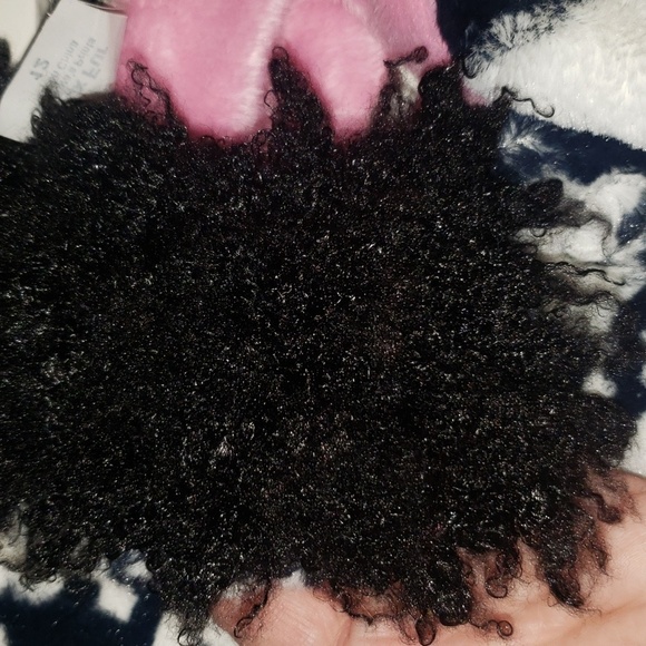 American Widgeon black and white soft fur button front coat - Picture 9 of 9